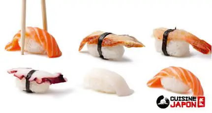nigiri sushi variante neta