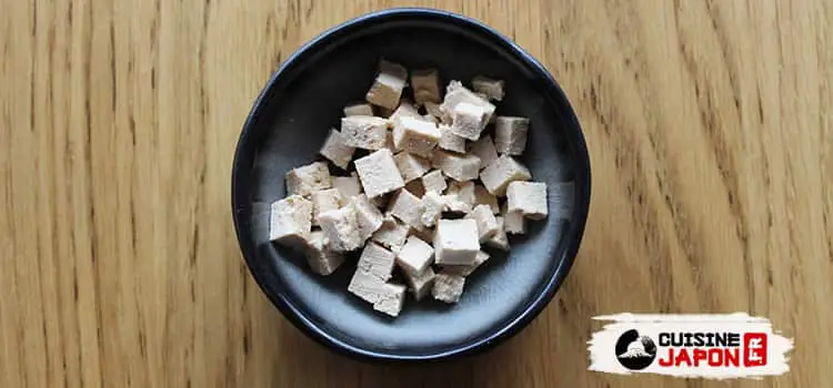 tofu de soupe miso recette