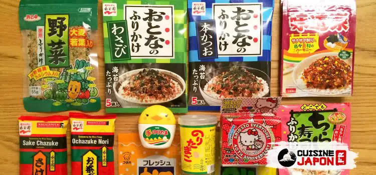 furikake 10 produits alimentaires à ramener du Japon