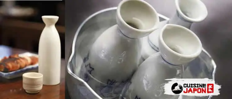 preparation sake chaud
