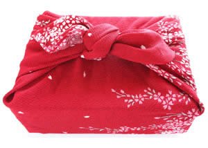 furoshiki lunchbox tissu emporter