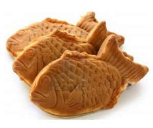 taiyaki dessert japon poisson gaufre