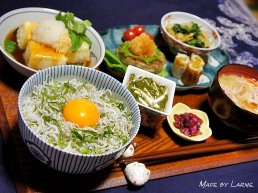 menu agedashi tofu