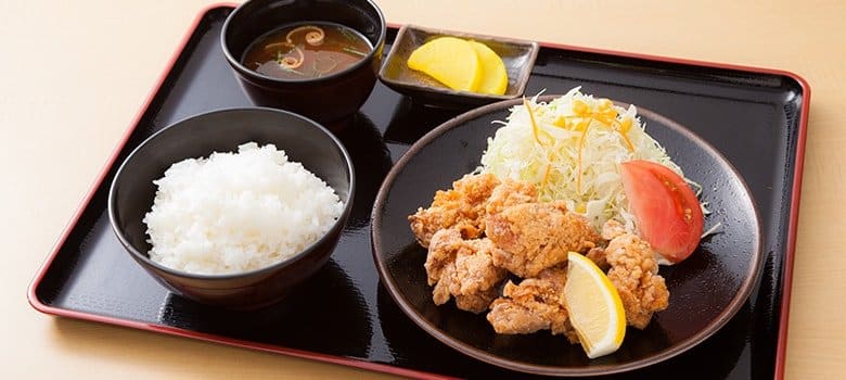 menu karaage