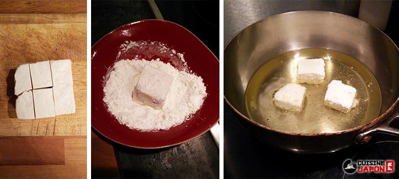 tofu agedashi recette etape3