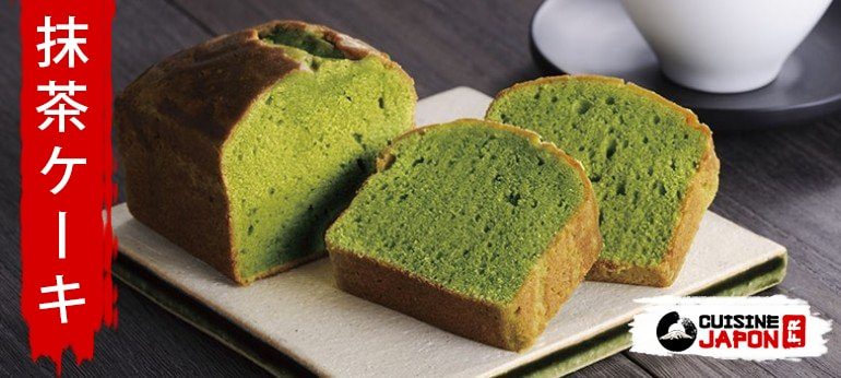 recette cake the vert matcha chocolat blanc