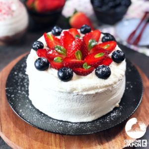 recette fraisier japonais shortcake
