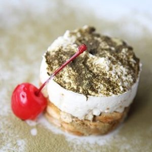 recette tiramisu the vert matcha presentation