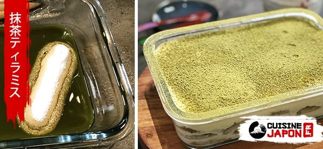 tiramisu matcha recette