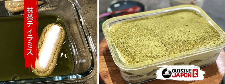 tiramisu matcha recette