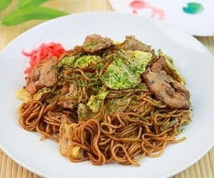 yakisoba presentation