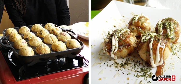 recette takoyaki plaque fin