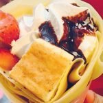 crepe japonaise cone