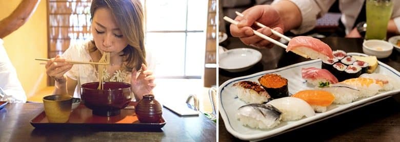 Le repas japonais ou l'essence d'apprendre le civisme a table