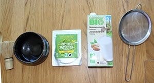 ingredient recette matcha latte