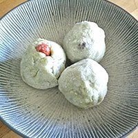 presentation recette ichigo daifuku matcha