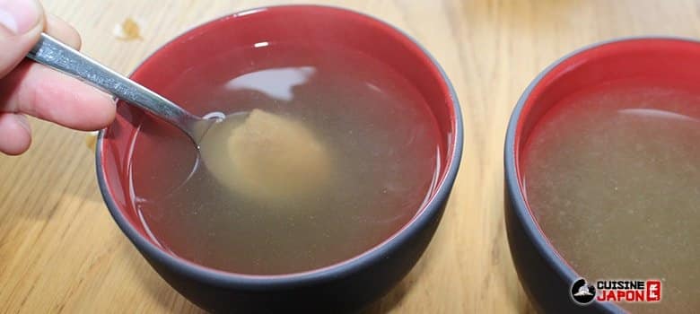 recette soupe miso express étape 3