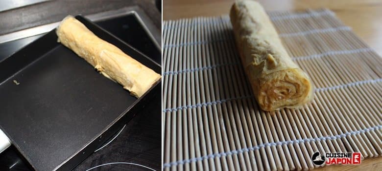 recette tamagoyaki poêle carrée makisu