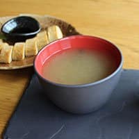 soupe miso express recette