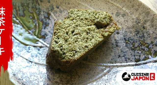 recette cake matcha sans gluten