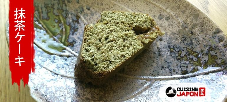 recette cake matcha sans gluten