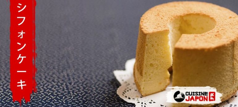 Chiffon Cake Gateau Aerien Cuisine Japon