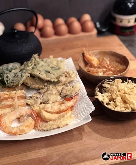 recette tempura frit