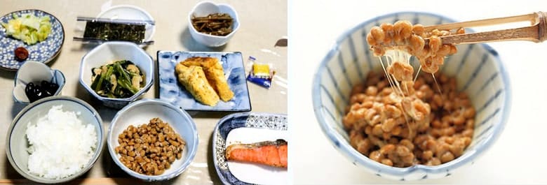natto petit dejeuner japonais