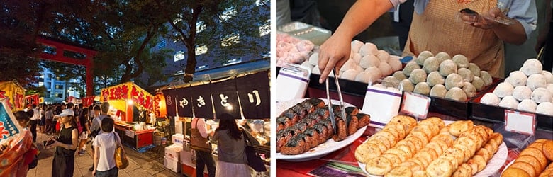 matsuri yatai mochi