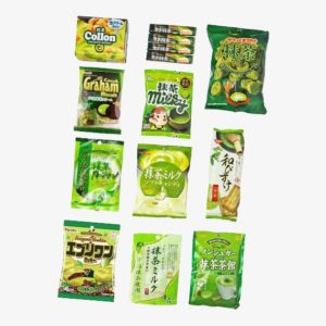 pack dagashi 14 snack japonais matcha bonbon gateau