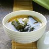 wakame algue séchée japonaise soupe miso