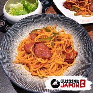 recette naporitan, spaghetti à la japonaise