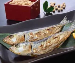 Setsubun iwashi, sardines grillées