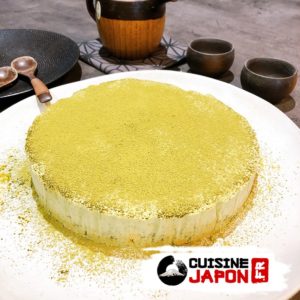 recette cheesecake matcha yuzu