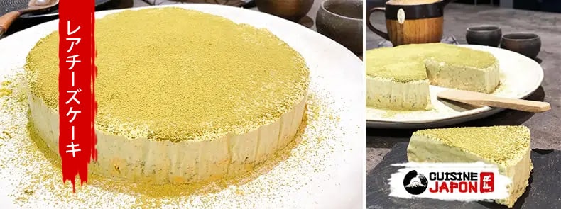 recette cheesecake matcha yuzu