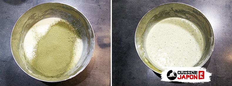 recette cheesecake matcha yuzu