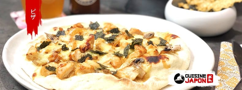 recette pizza teriyaki japonaise