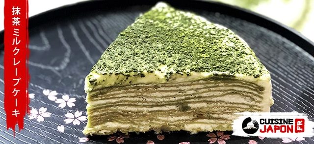 dessert japonais matcha mille crêpes