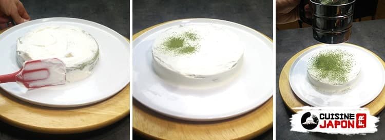 dessert japonais matcha mille crêpes