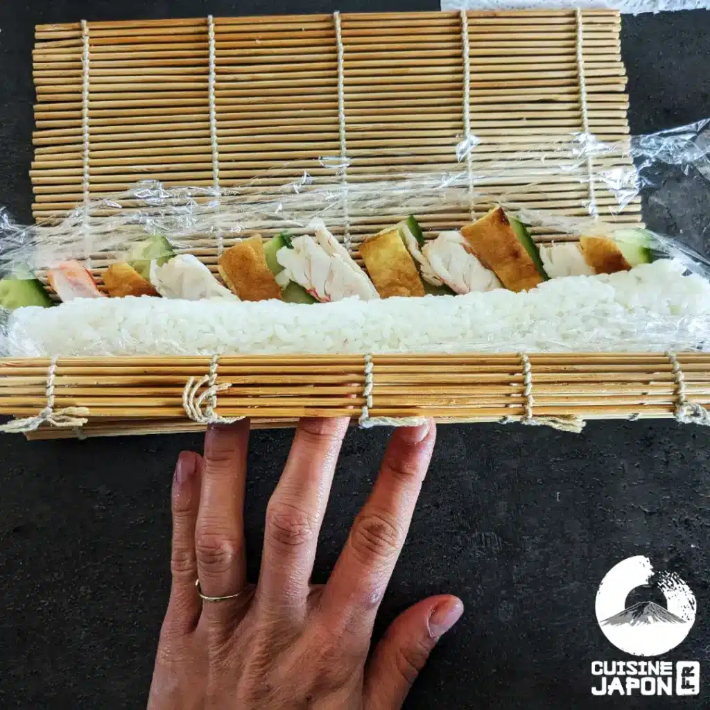 recette japonaise tazuna sushi, ingrédients