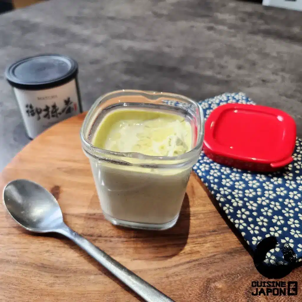 recette japonaise crème brûlée matcha