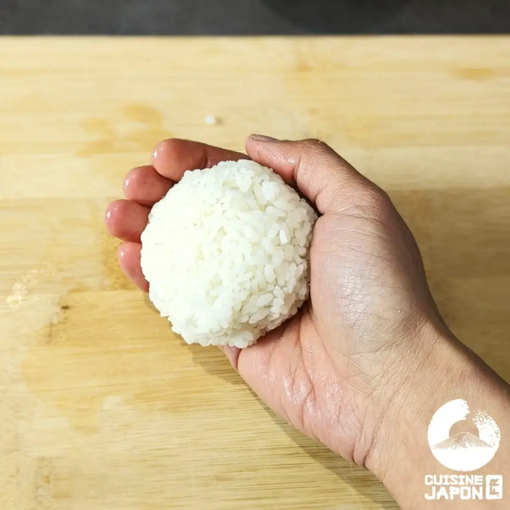 Comment faire des onigiri ? étape 1