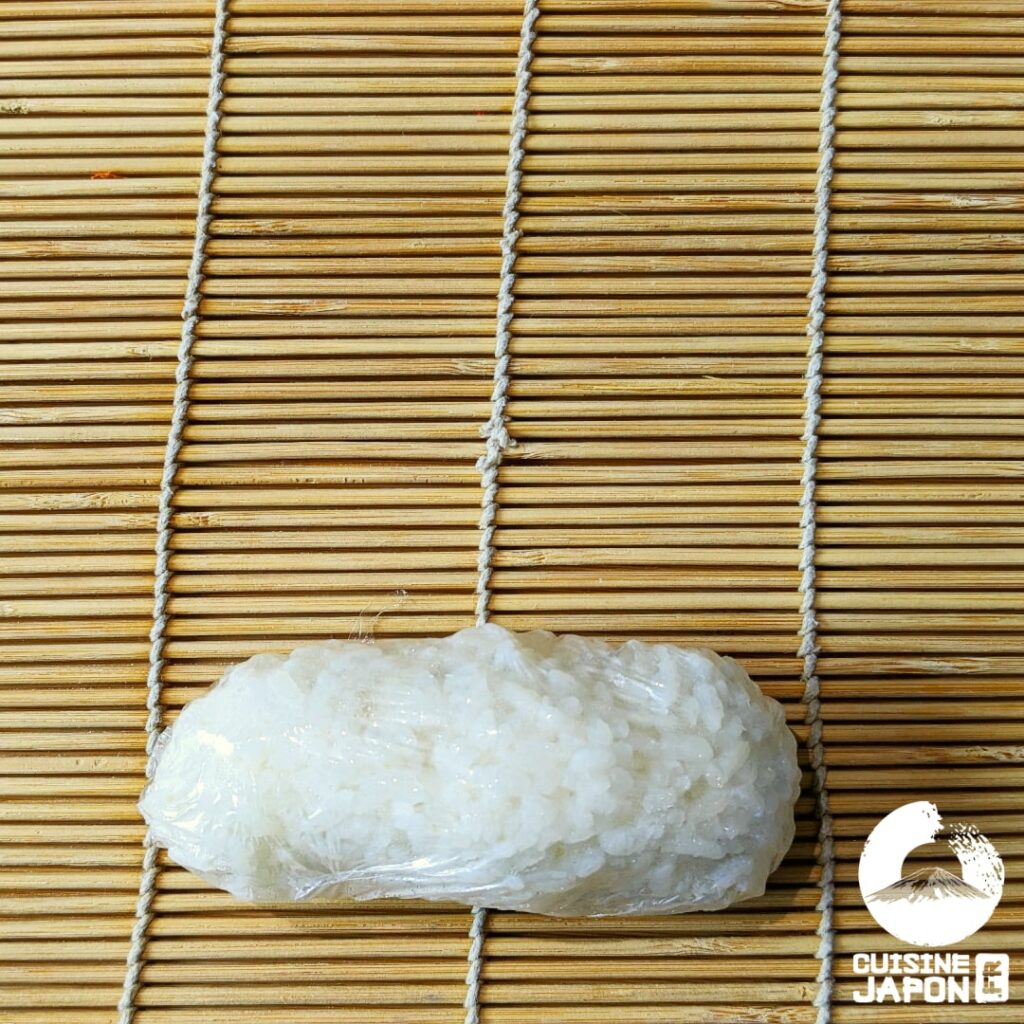 Onigiri dans un film alimentaire