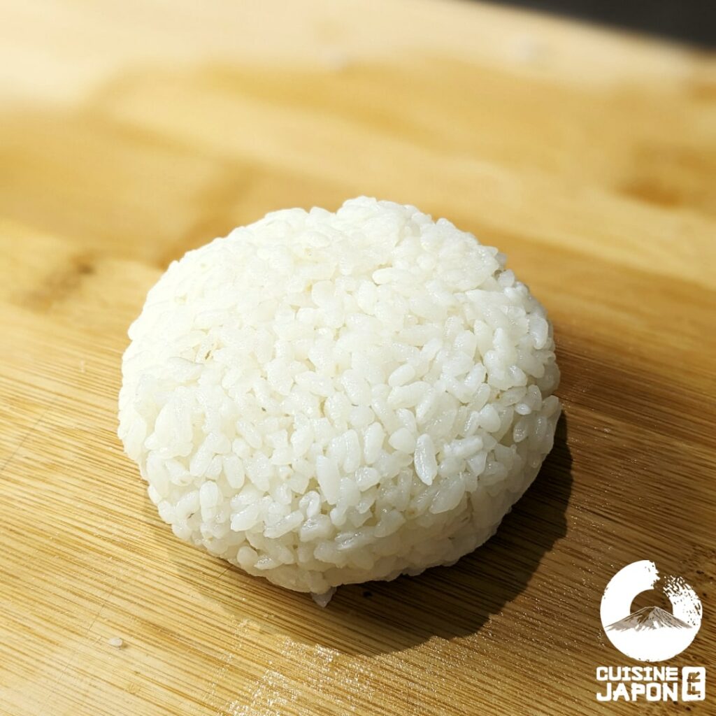 Onigiri en tambour, appelé taikokei