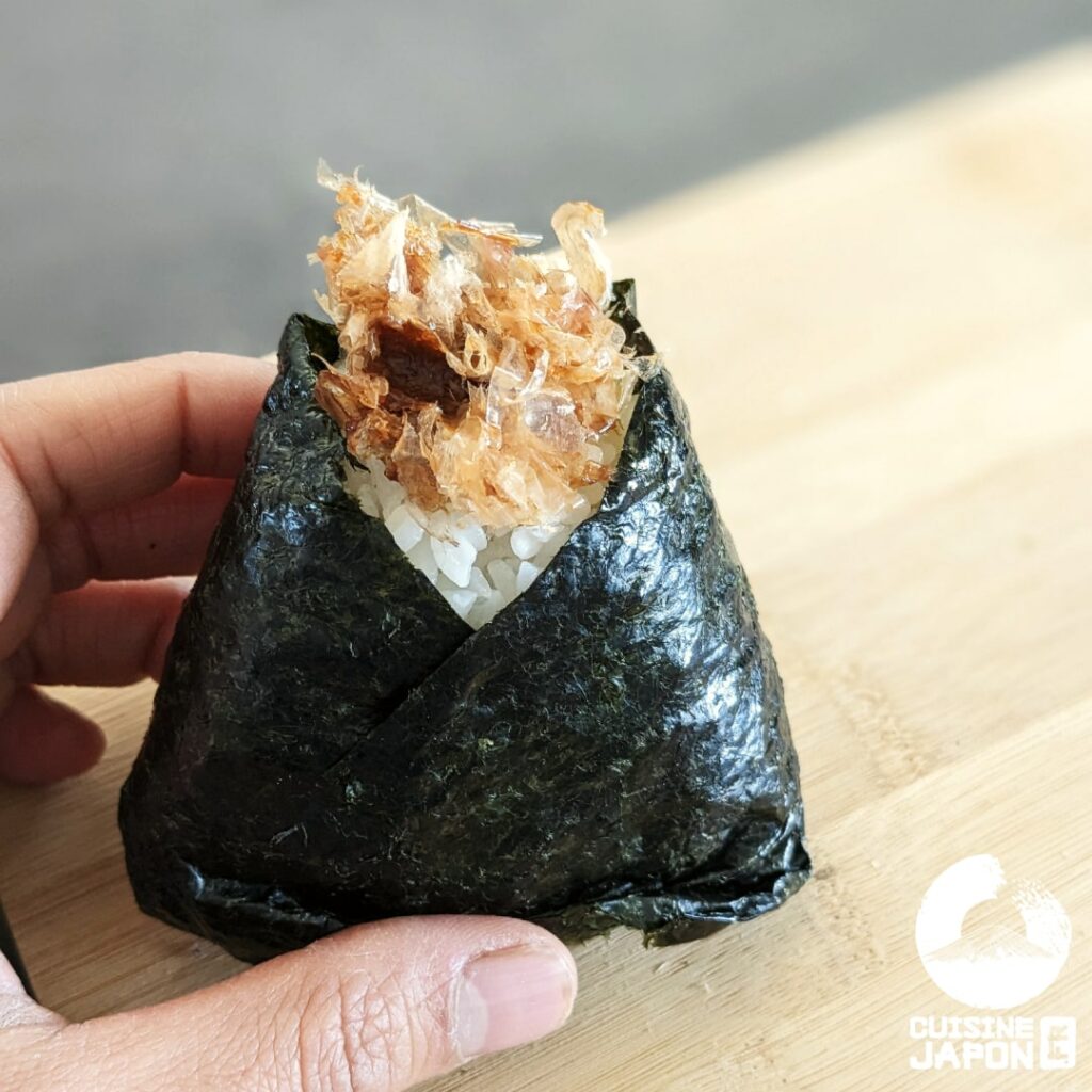 pliage nori onigiri etape 6 rectangle