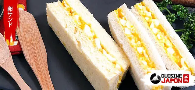 Recette japonaise tamago sando, sandwich aux œufs
