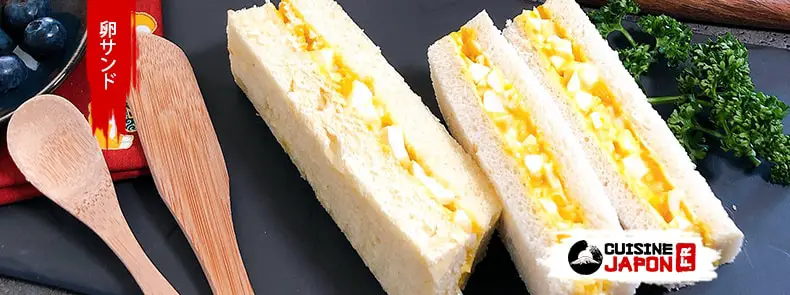Recette japonaise tamago sando, sandwich aux œufs