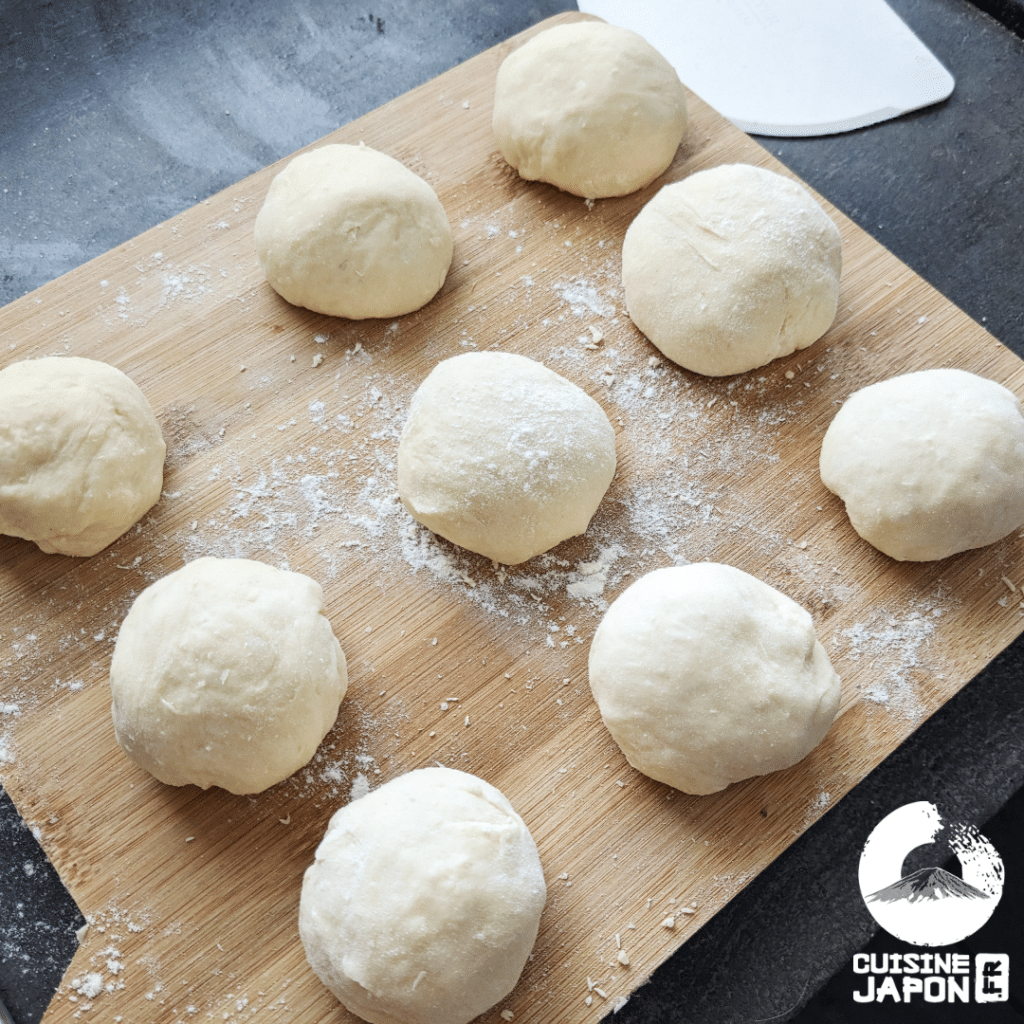 Recette japonaise, chigiri pan, une brioche au lait à partager - 5