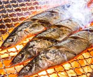 yakimono, poissons grillés