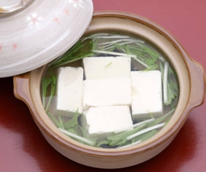 yudofu, fondue de tofu